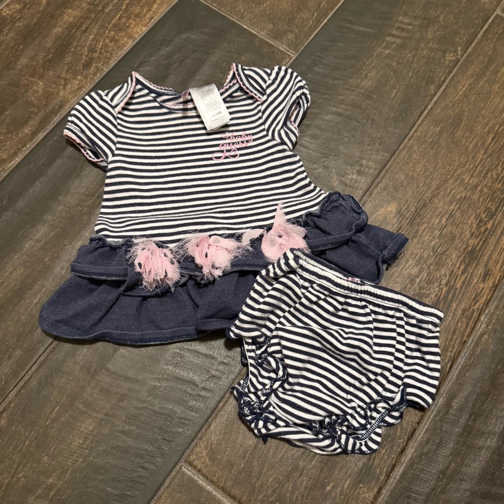 EUC Guess Baby 2pc Outfit